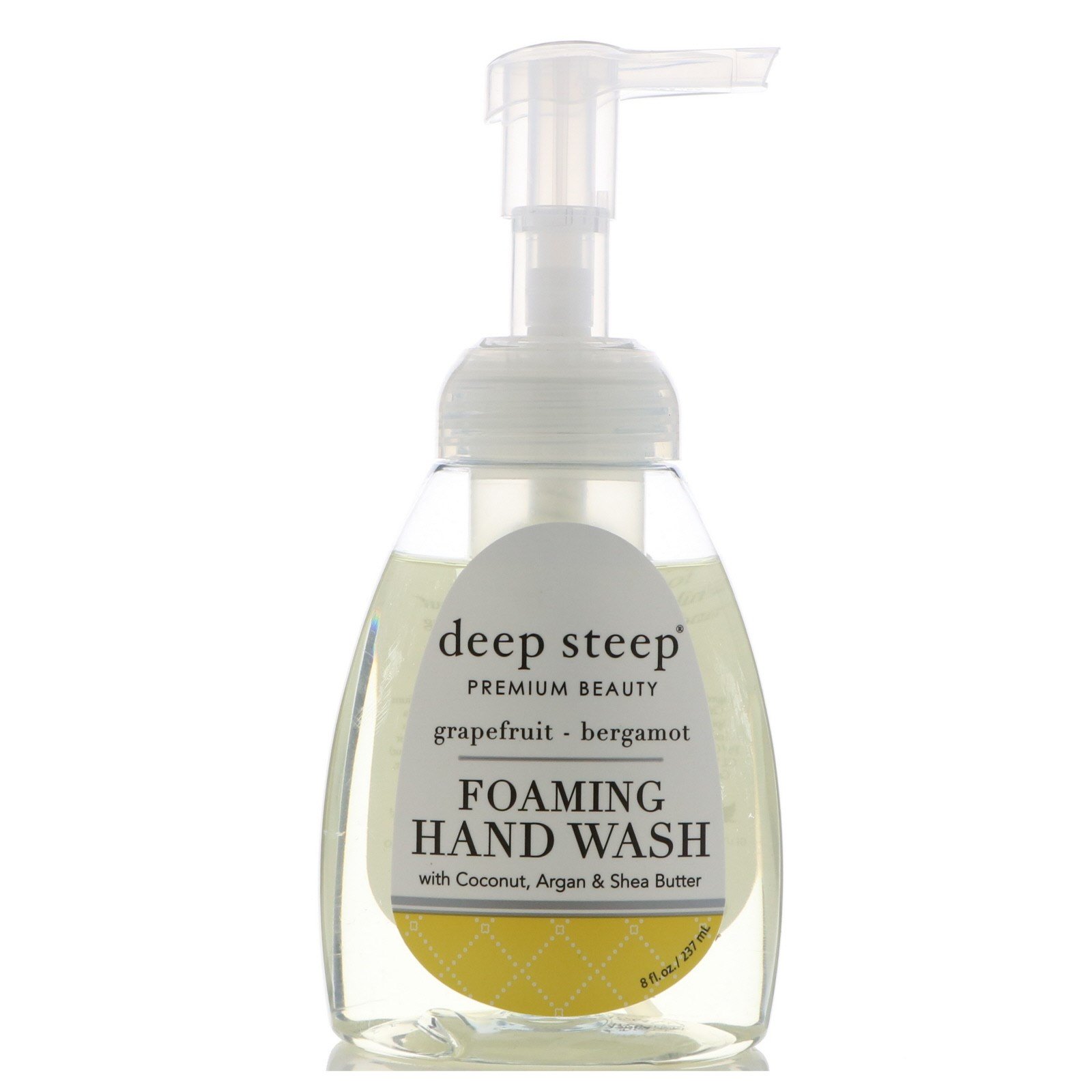 Comprar Deep Steep, Sabonete Espumante para as Mãos, Toranja-Bergamota, 8 fl oz (237ml)