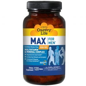 Comprar Country Life, Multivitamínico Masculino Max For Men® - 120 Tabletes