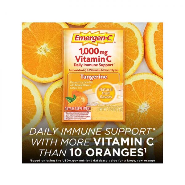 Comprar Alacer, Emergen-C Tangerina - 30 Pacotes - Imagem 6