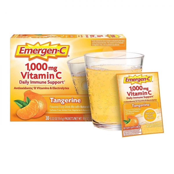 Comprar Alacer, Emergen-C Tangerina - 30 Pacotes - Imagem 7