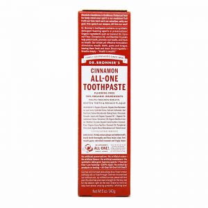 Comprar Dr. Bronner's, All-One Creme Dental, Canela - 140 g