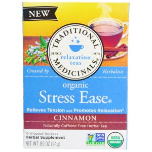 Comprar Traditional Medicinals, Chá Relaxante de Canela - 16 Saquinhos de Chá