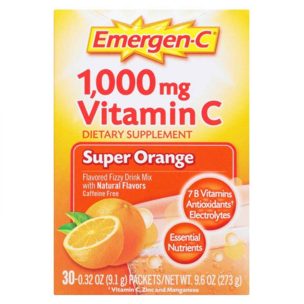Comprar Alacer, Emergen-C Super Laranja - 30 Pacotes - Imagem 4