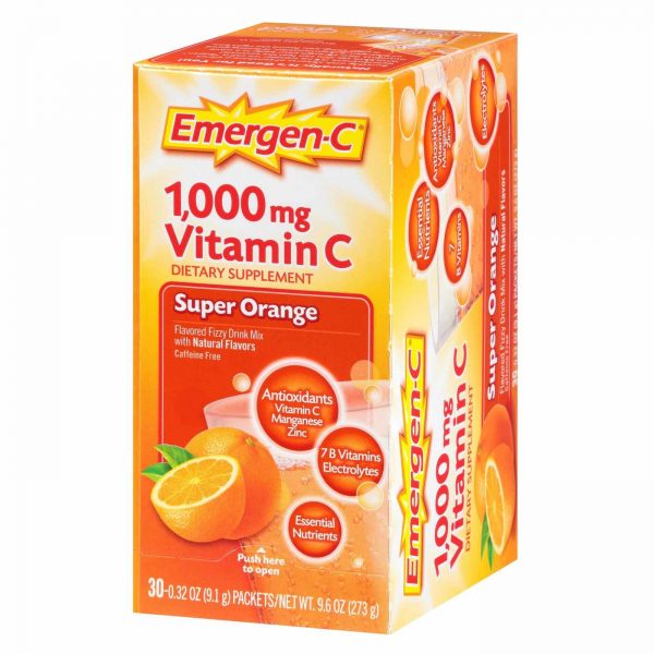 Comprar Alacer, Emergen-C Super Laranja - 30 Pacotes - Imagem 8