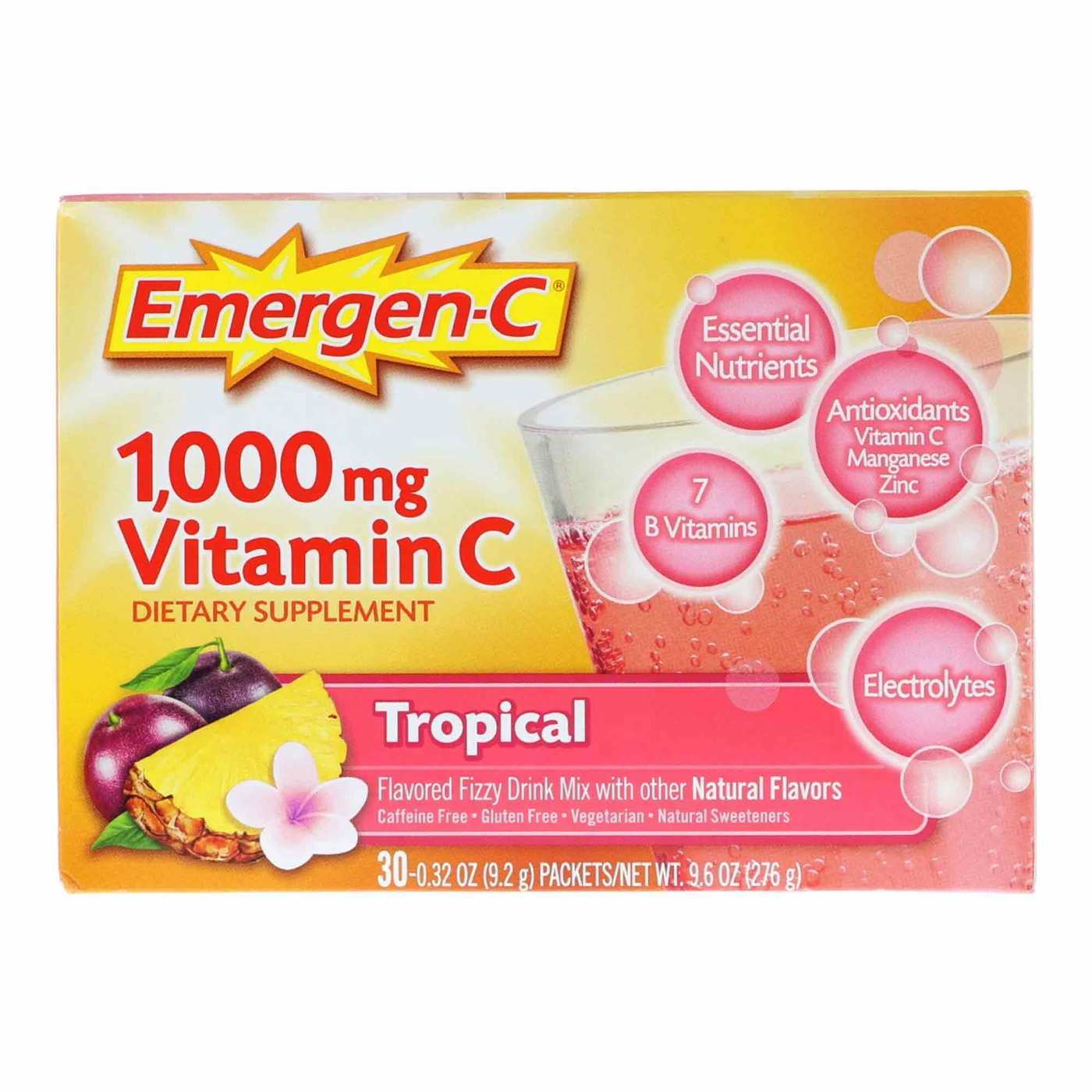 Comprar Alacer, Emergen-C Tropical - 30 Pacotes