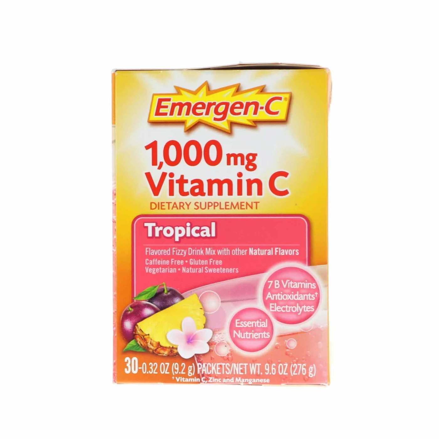 Comprar Alacer, Emergen-C Tropical - 30 Pacotes - Imagem 2
