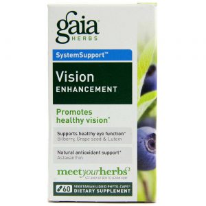 Comprar Gaia Herbs, Aprimoramento da visão - 60 Fito-cápsulas vegetarianas