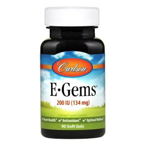 Comprar Carlson Labs, E-Gems® 200 IU - 90 Cápsulas em Gel