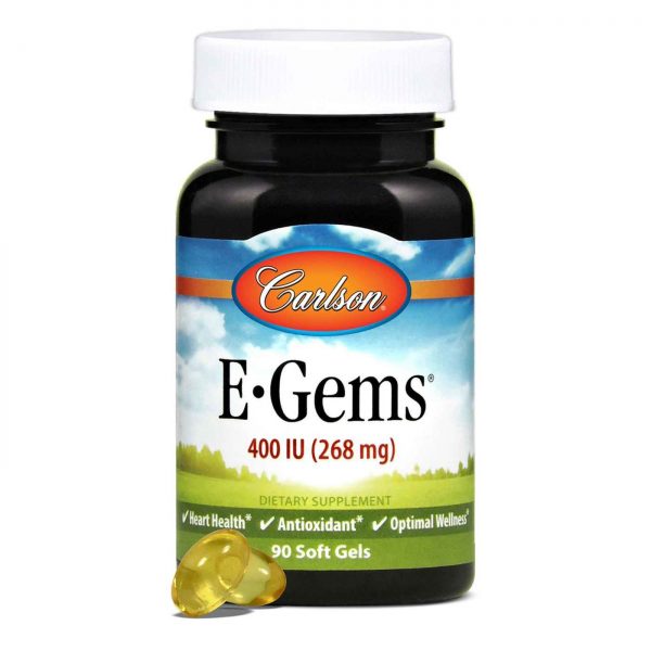 Comprar Carlson Labs, E-Gems® 400 IU - 90 Cápsulas em Gel - Imagem 4