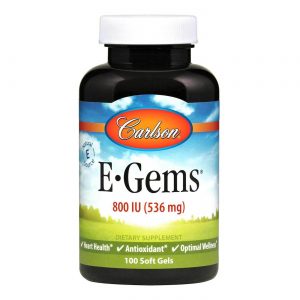 Comprar Carlson Labs, E-Gems® 800 IU - 100 Cápsulas em Gel