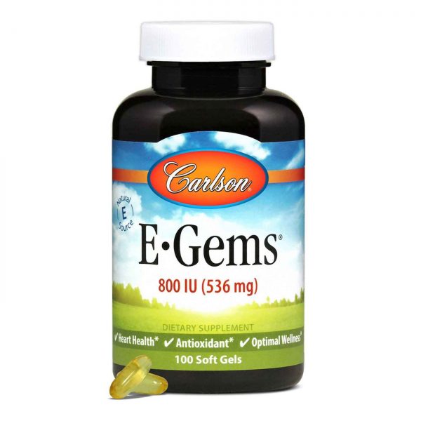 Comprar Carlson Labs, E-Gems® 800 IU - 100 Cápsulas em Gel - Imagem 4