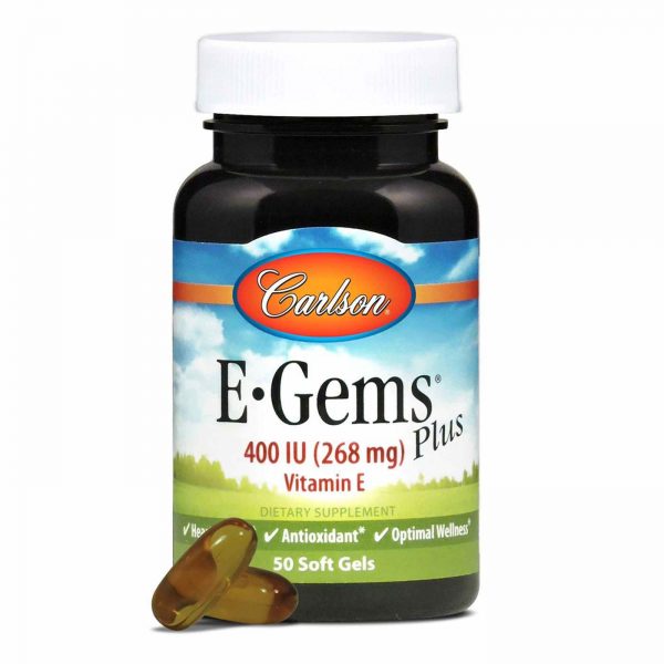 Comprar Carlson Labs E-Gems mais - 400 IU - 50 Cápsulas em Gel - Imagem 4
