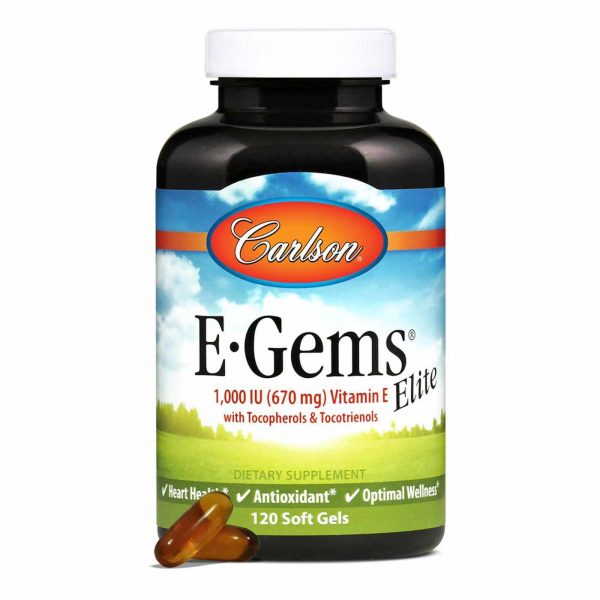 Comprar Carlson Labs, E-Gems® Elite 1,000 IU - 120 Cápsulas em Gel - Imagem 5