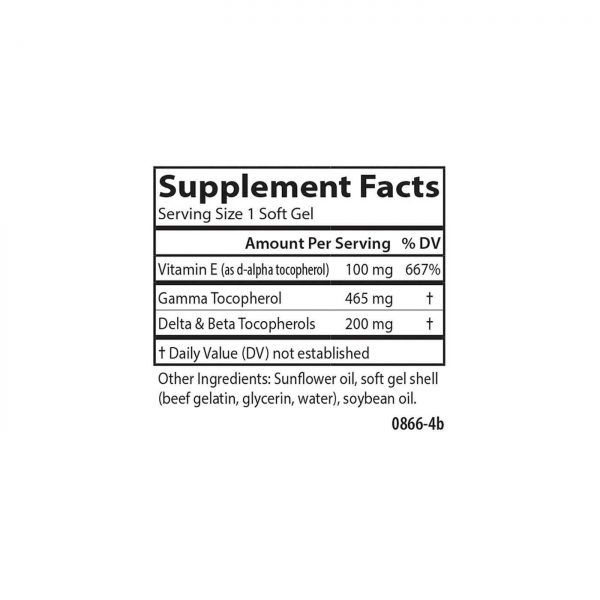 Comprar Carlson Labs, Gamma E-Gems® 465 mg - 60 Cápsulas em Gel - Imagem 4