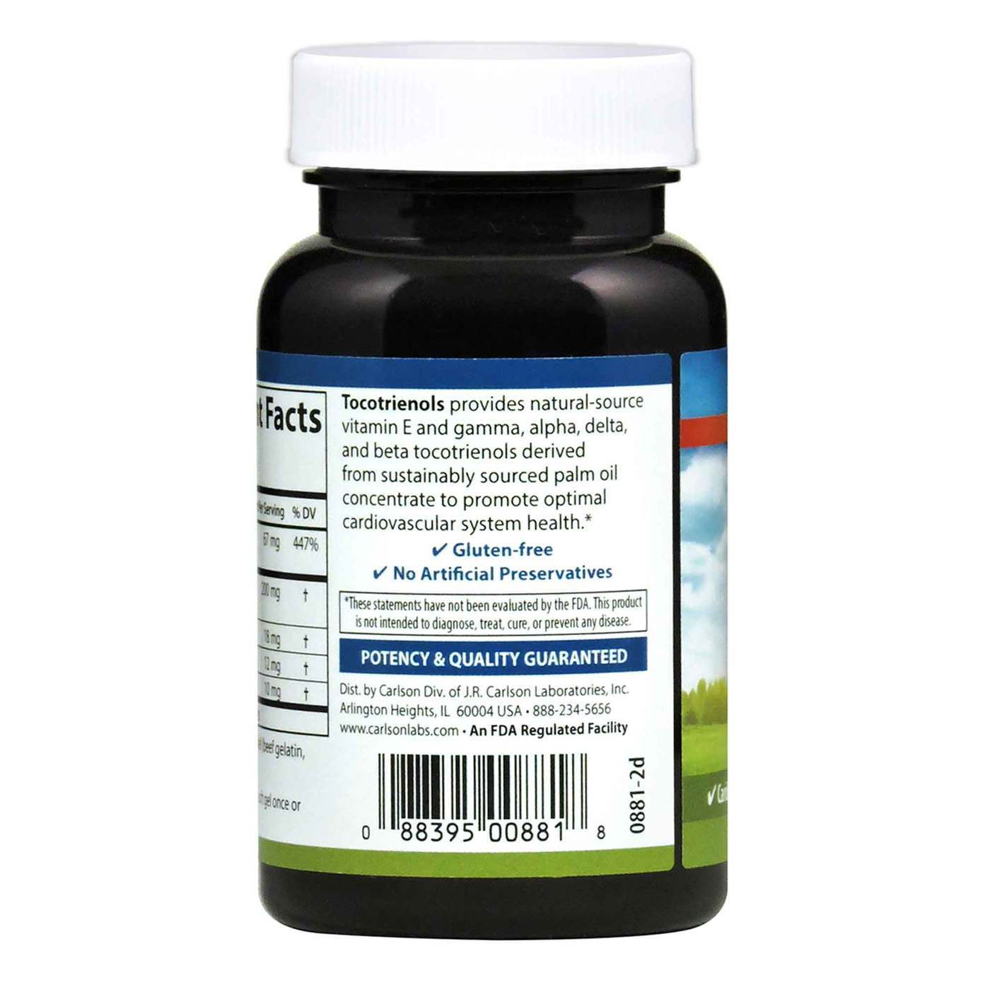 Comprar Carlson Labs, Tocotrienols - 90 Cápsulas em Gel - Imagem 3