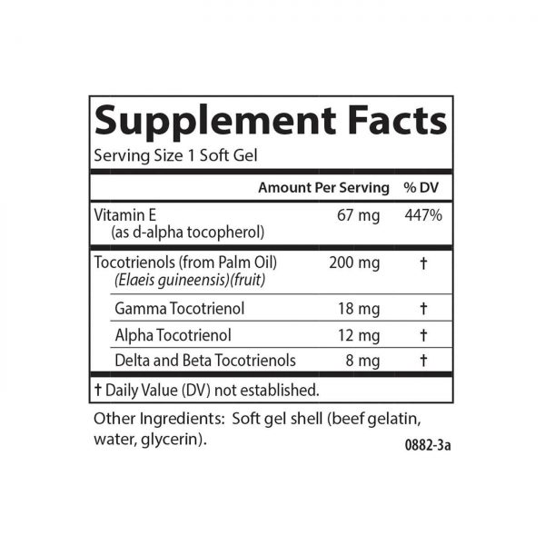 Comprar Carlson Labs, Tocotrienols com vitamina E - 180 Cápsulas em Gel - Imagem 4