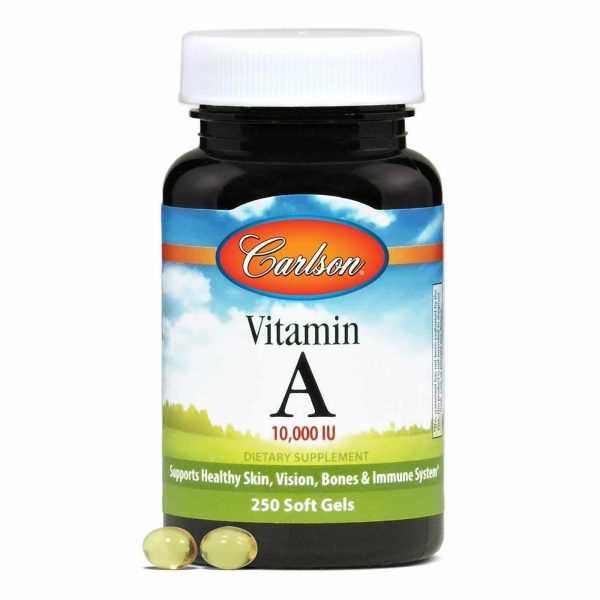 Comprar Carlson Labs, Vitamina A 10,000 IU - 250 Cápsulas em Gel - Imagem 5
