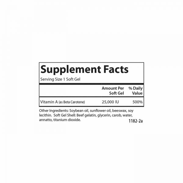 Comprar Carlson Labs Super Beta Carotene - 25,000 IU - 250 Cápsulas em Gel - Imagem 4