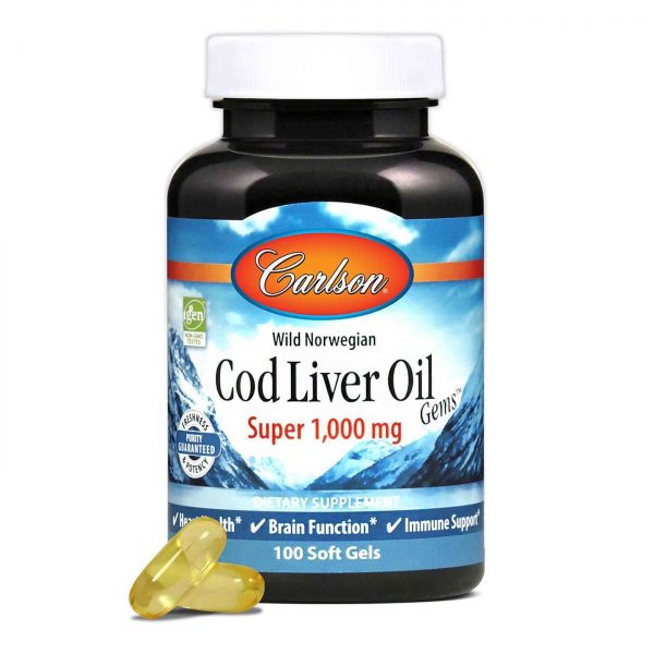 Comprar Carlson Labs, Super Óleo de Fígado de Bacalhau 1,000 mg - 100 Cápsulas em Gel - Imagem 5