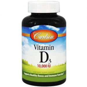 Comprar Carlson Labs, Vitamina D3 10,000 IU - 360 Cápsulas em Gel