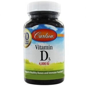 Comprar Carlson Labs, Vitamina D3 4000 IU - 120 Cápsulas em Gel