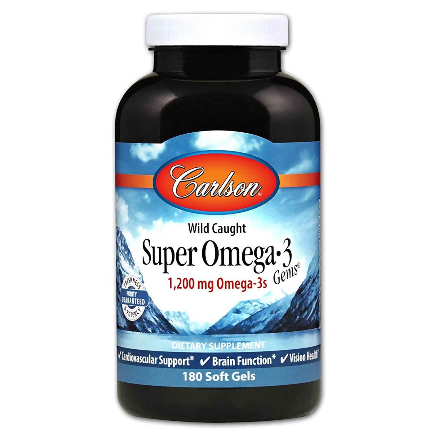 Comprar Carlson Labs Super Ómega-3 Gems - 1,200 mg - 180 Cápsulas em Gel