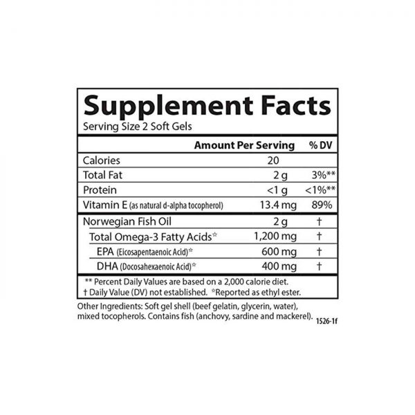 Comprar Carlson Labs Super Ómega-3 Gems - 1,200 mg - 180 Cápsulas em Gel - Imagem 4