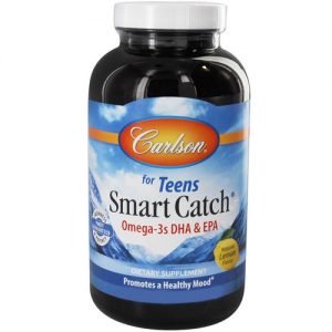Comprar Carlson Labs, Smart Catch® Para Adolescentes Ômega-3s - 90 Cápsulas em Gel