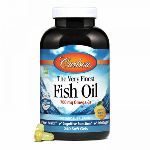 Comprar Carlson Labs, Óleo de Peixe, Limão - 1,000 mg - 240 Cápsulas em Gel - Imagem 5