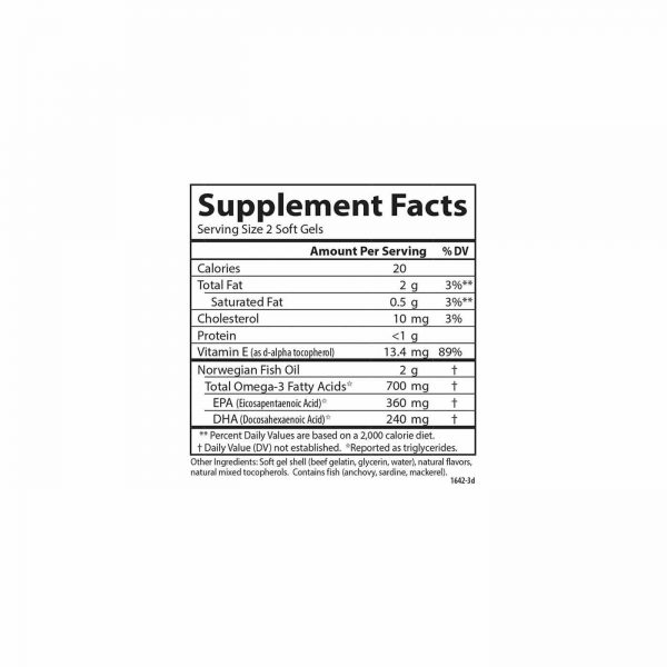 Comprar Carlson Labs The Very Finest Óleo de Peixe, laranja - 1,000 mg - 240 Cápsulas em Gel - Imagem 4