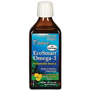 Comprar Carlson Labs EcoSmart Omega-3, Limão - 200 ml