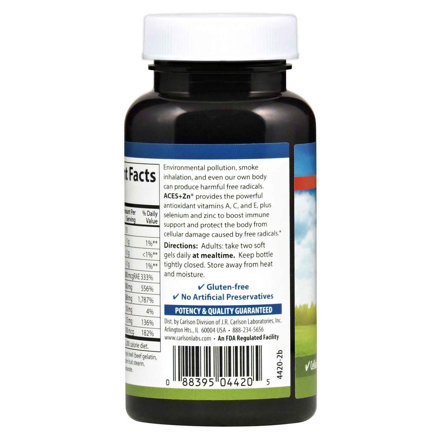 Comprar Carlson Labs, ACES + Zn® - 60 Cápsulas em Gel - Imagem 3