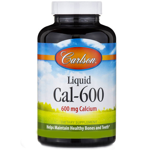 Comprar Carlson Labs, Cal-600 Líquido - 250 Cápsulas em Gel