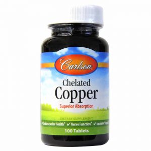 Comprar Carlson Labs, Quelato de Cobre 5 mg - 100 Tabletes