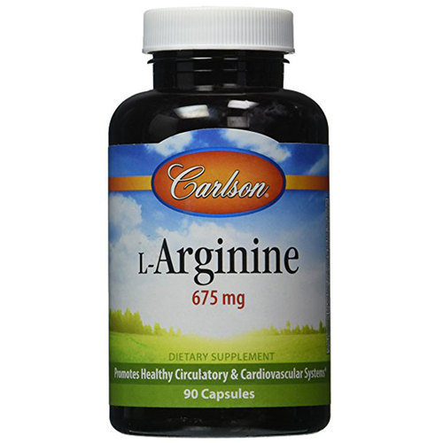 Comprar Carlson Labs L-Arginine - 675 mg - 90 Cápsulas
