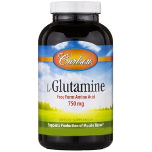 Comprar Carlson Labs L-Glutamina - 750 mg - 300 Cápsulas