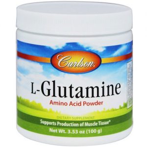 Comprar Carlson Labs, L-Glutamina em Pó - 100 g