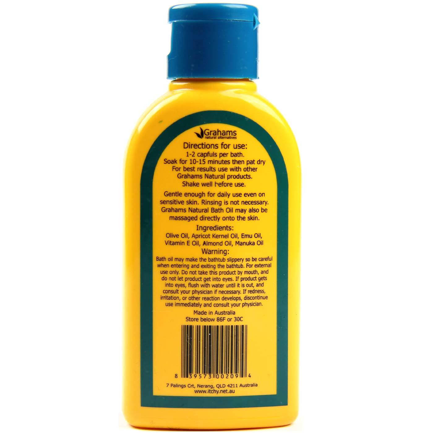 Comprar Grahams Natural Bath Oil - 4.05 oz - Imagem 2