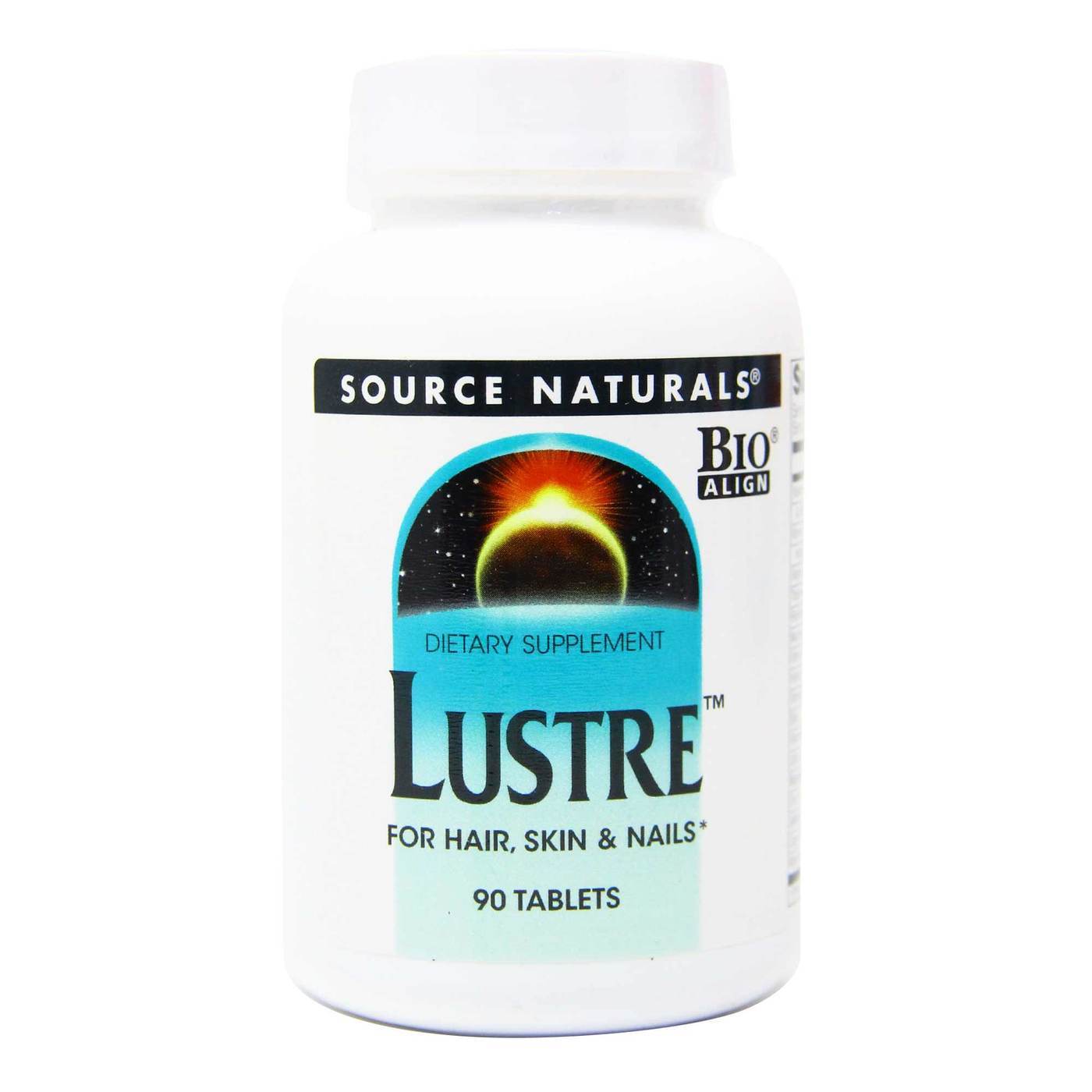 Comprar Source Naturals, Lustre™ Fórmula para Cabelo Unhas Pele - 90 Tabletes