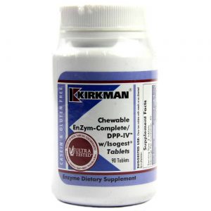 Comprar Kirkman Labs, Mastigável EnZym-Complete/DPP-IV™ com Isogest® - 90 Comprimidos