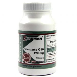Comprar Kirkman Labs, Coenzima Q10, Hipoalergênico - 120 mg - 90 Cápsulas