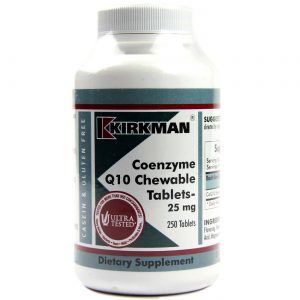 Comprar Kirkman Labs Coenzyme Q10 - 25 mg - 250 Chewable Tabletes