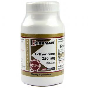 Comprar Kirkman Labs, L-Teanina 250 Mg, Hipoalergênico - 100 Cápsulas Vegetarianas