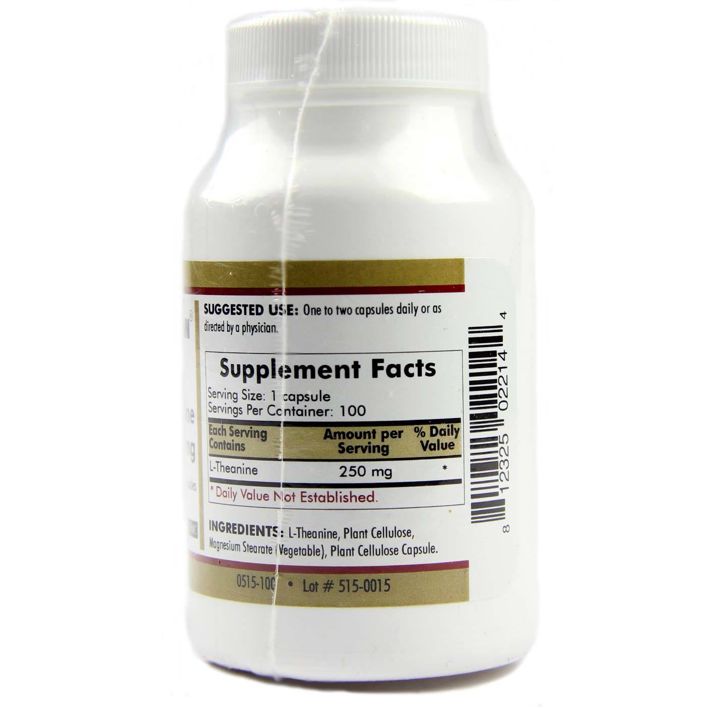Comprar Kirkman Labs, L-Teanina 250 Mg, Hipoalergênico - 100 Cápsulas Vegetarianas - Imagem 2