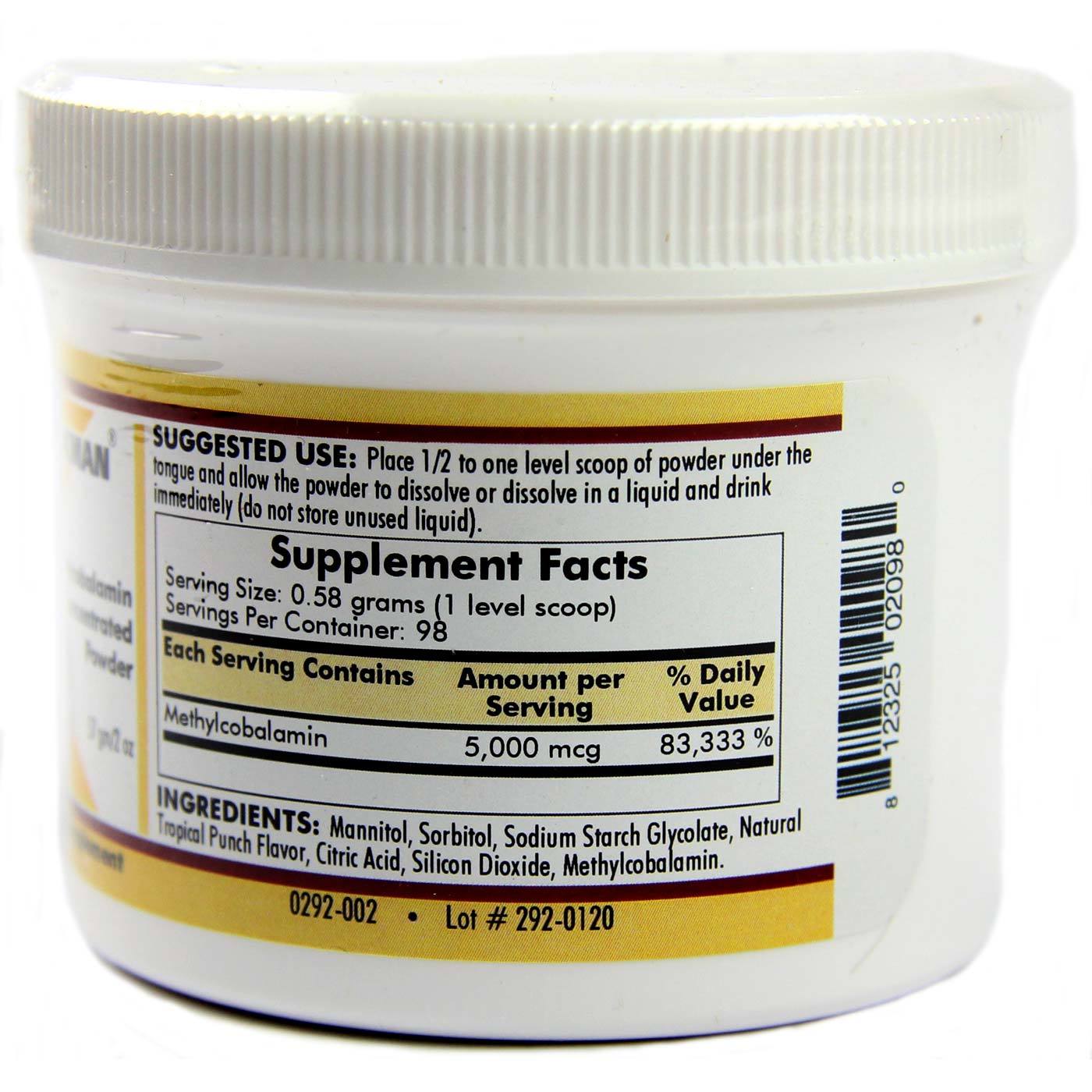 Comprar Kirkman Labs, Metilcobalamina Concentrada em Pó - 57 gr - Imagem 2