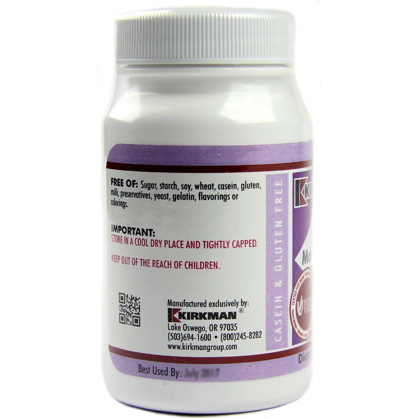Comprar Kirkman Labs, Molibidênio 100 Mcg, Hipoalergênico - 100 Cápsulas Vegetarianas - Imagem 3