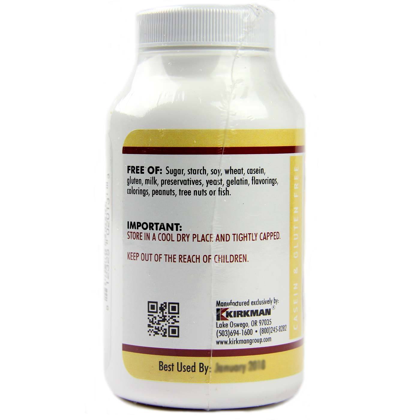 Comprar Kirkman Labs, Vitamina C - 250 mg - 250 Cápsulas Vegetarianas - Imagem 3
