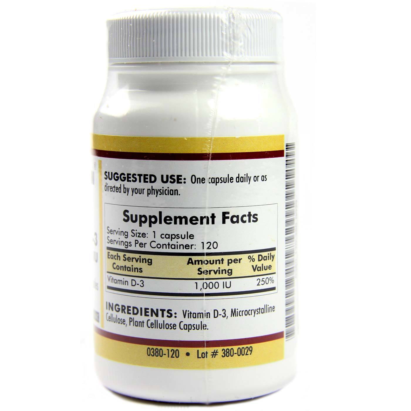 Comprar Kirkman Labs, Vitamina D-3 1,000 IU - 120 Cápsulas Vegetarianas - Imagem 2