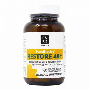 Comprar Pure Essence Labs Purebiotics Restore 40+ - 30 Cápsulas Vegetarianas