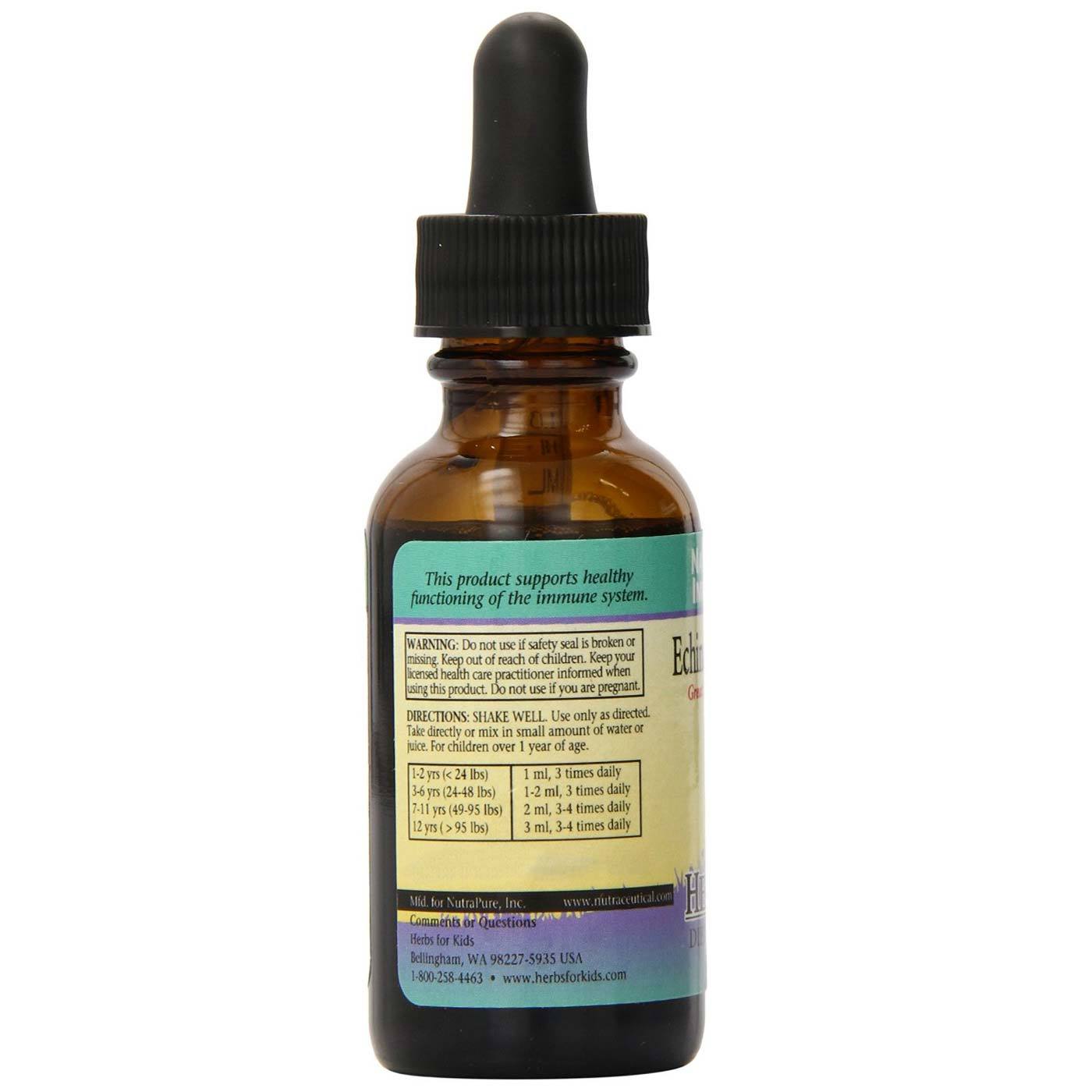Comprar Ervas for Kids Equinácea / raiz dourada Pretoberry 1 fl oz - Imagem 3